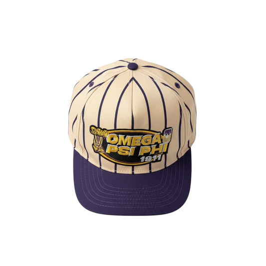BRUHZ STRIPE FINALS SNAPBACK HAT (pre order)