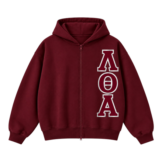 LTA JUMBO ZIP HOODIE (pre-order ships OCT 31st)